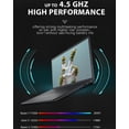 thumbnail image 3 of Dell Inspiron 15.6 Inch Laptop | Touchscreen, Anti-Glare | AMD Ryzen 7 7730U, 8-Core Processor | 16GB RAM, 512GB SSD | Windows 11 Home | Black | Light and Slim | Fast Charging, 3 of 5