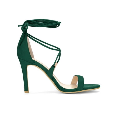 allegra k lace up heels