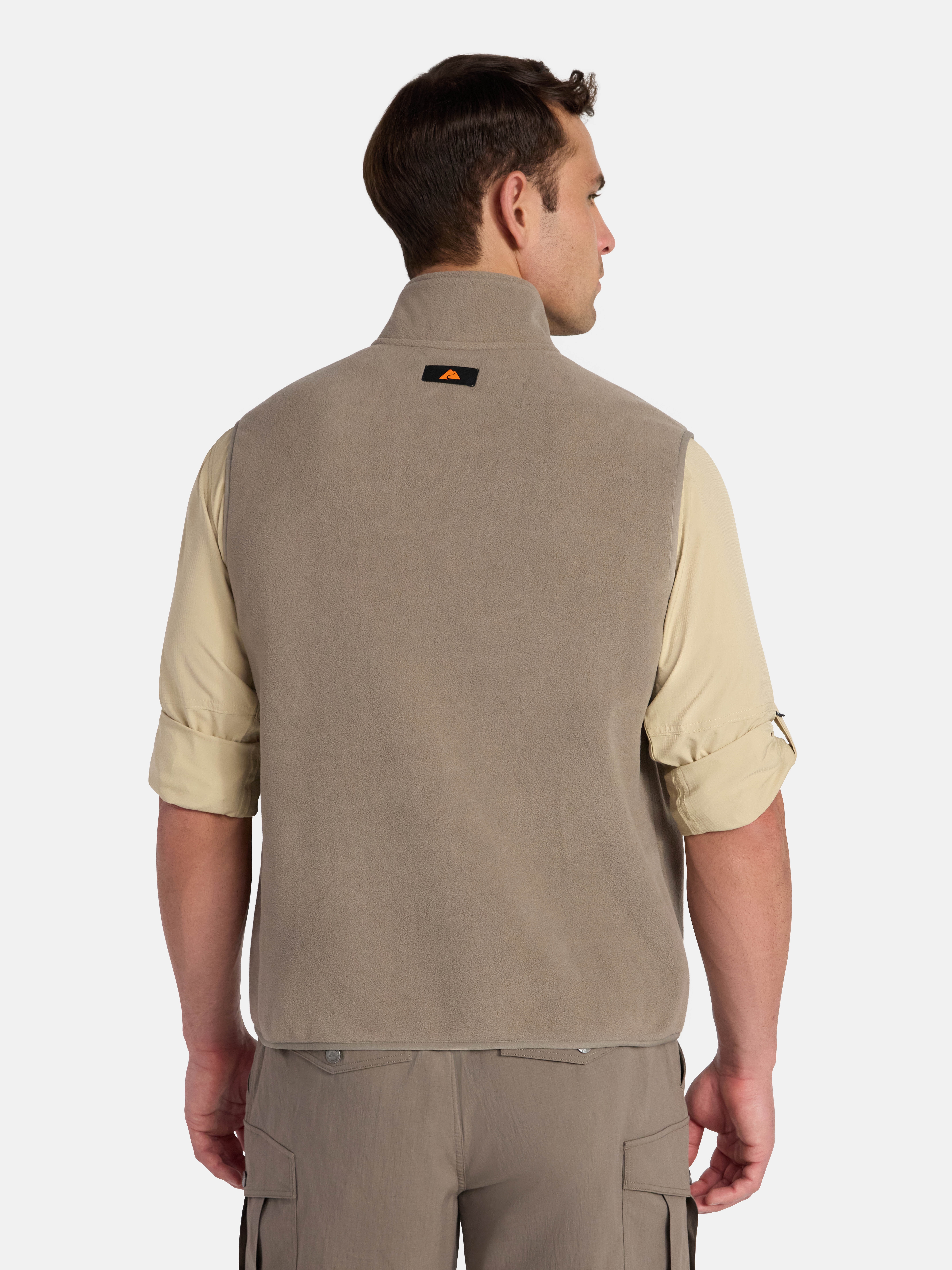 Ozark Trail Men's and Big Men's Fleece Vest, Sizes S-3XL