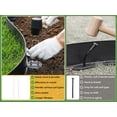 thumbnail image 6 of BSHAPPLUS® 2in x 40ft  No Dig Landscape Edging Kit with 45 Unbreakable Steel Stakes, Flexible HDPE Garden Lawn Border, DIY Easy Install Landscape Border for Flower Bed Tree Ring Pathway Patio, 6 of 10
