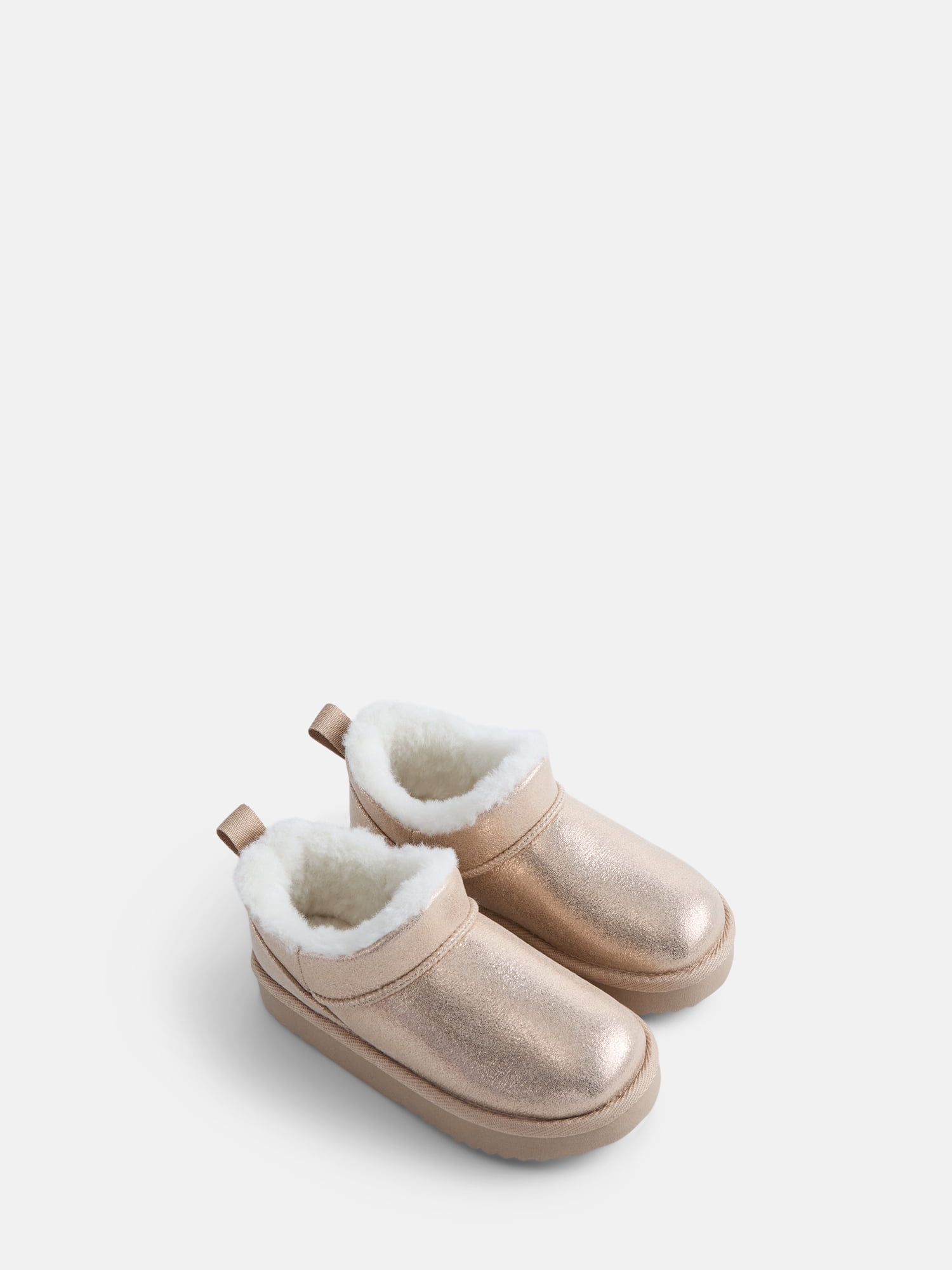 Wonder Nation Toddler, Little & Big Girls Faux Shearling Mini Platform Boots