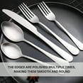 thumbnail image 7 of FACEGA 8Pcs forks Stainless Steel Thickened Steel Dinner forks Suitable for Home Hotel Salad forks 17.5x2.4cm Dark Black, 7 of 7