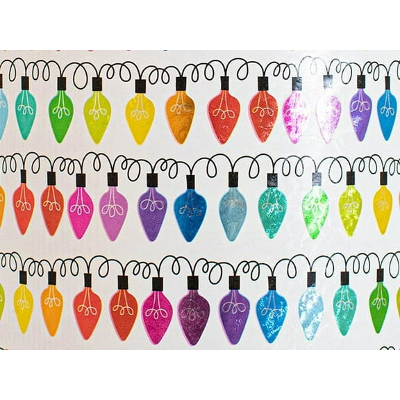 Pack of 1, Lighten Up Wrapping Paper 30" x 833', Full Ream Roll for Christmas, Holiday, Party Favor, Birthday, Seasonal Event and Celebration, Made in USA