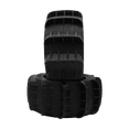 thumbnail image 6 of Sand Wheel Tire Skin Set Universal Front Rear Tyre for 1/5 HPI ROFUN ROVAN KM Baja 5B 5T 5SC SS Kraton 8s Losi DBXL-E 2.0, 6 of 11