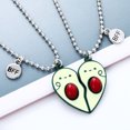 thumbnail image 3 of Collar de aguacate – Collar de amistad de aguacate – Collares de mejor amigo para 2 - regalo bff - joyería de comida en miniatura - regalo de cumpleaños - joyería de amistad JM, 3 of 5