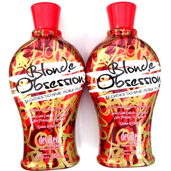 Lot of 2 Blonde Obsession Accelerator Tanning Lotion