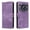 Purple, variant on Case for Cubot A30 Pu Leather Rfid Blocking Card Slots Cover Magnetic Closure Flip Folio Wallet