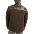 thumbnail image 2 of Realtree Men's Jacquard Fleece Hunting Pullover, Realtree Excape, Size Small, 2 of 5