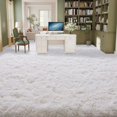 thumbnail image 4 of Janvonne 9x12 Red Fluffy Shag Area Rug, Ultra Soft Plush Fuzzy Shaggy Carpet for Living Room Bedroom, Non-Slip Floor Rug for Kids Girls Room Nursery, Cozy Indoor Home Decor, 4 of 8
