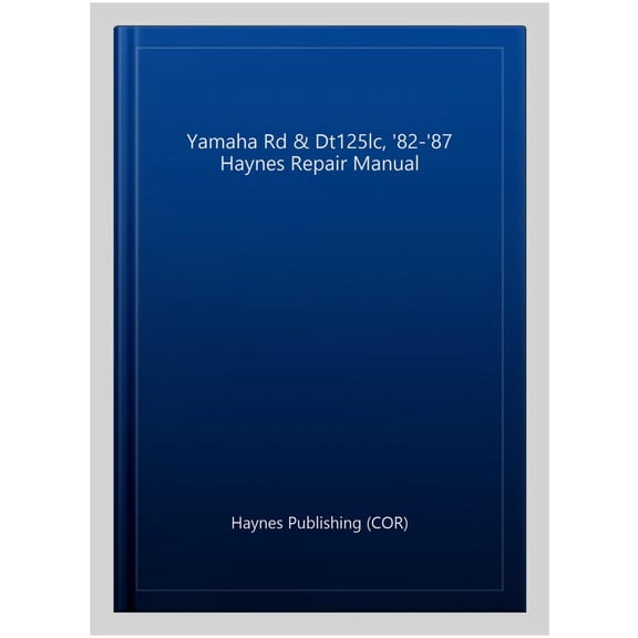 Pre-Owned Yamaha RD & DT125 LC (82-87) Haynes Repair Manual ^