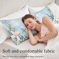 thumbnail image 5 of Teal Ocean Coastal Body Pillow Covers 20"x54", Summer Beach Nautical Coral Starfish Soft Brushed Microfiber Breathable Throw Pillow Covers, Pillowcase with Zipper for Couch Sofa Bedroom Living Room, 5 of 9