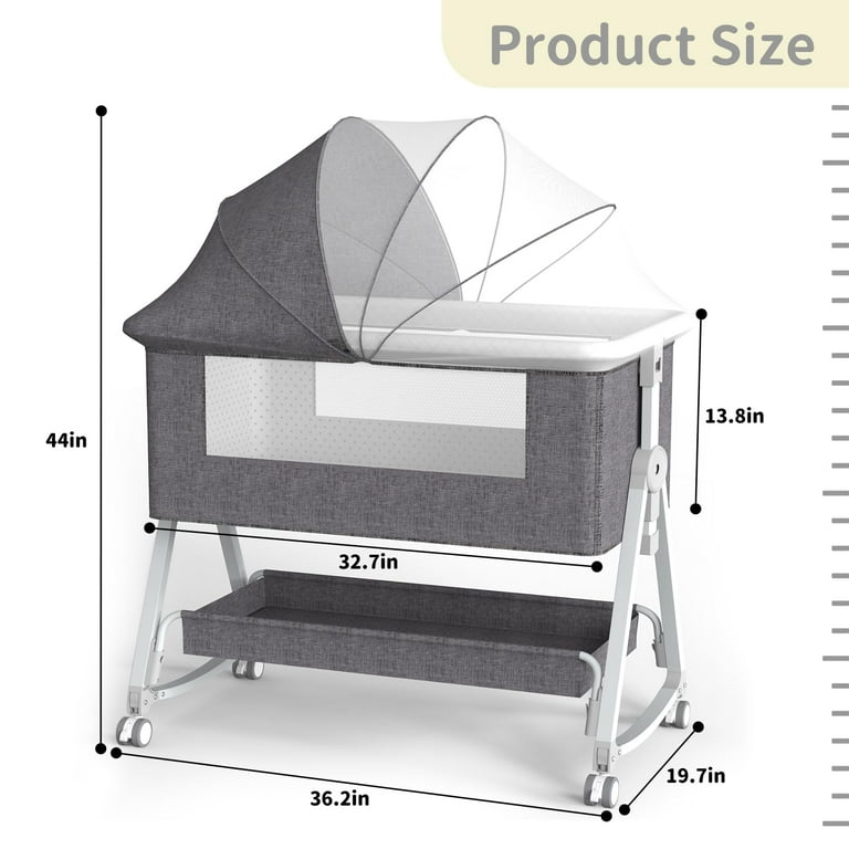 Bassinet height deals