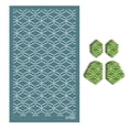 thumbnail image 1 of DIY Handmade Clay Earrings Screen Printing Tool Kit Polymer Screen Printing Template, 1 of 2