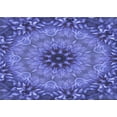 thumbnail image 1 of Ahgly Company Machine Washable Indoor Rectangle Transitional Light Slate Blue Area Rugs, 7' x 9', 1 of 7