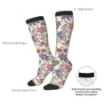 thumbnail image 4 of Balery Paisley Flowers Calcetines novedosos Calcetines deportivos Calcetines hasta la rodilla Calcetines de algodón Calcetines originales y geniales, 4 of 6