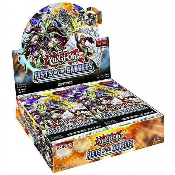 Juego de cartas coleccionables Yu-Gi-Oh Konami Gadgets+ Booster