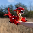 thumbnail image 5 of Toy Vault Red Dragon Plush (Large); Stuffed Toy from Here Be Monsters Collection, 5 of 10