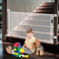 thumbnail image 3 of BEBANG Retractable Baby Gate Extra Wide, 71" Retractable Dog Gate for Stairs, Doorways, Hallways, Indoor and Outdoor, 3 of 9