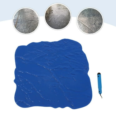 36" X 36" Blue Seamless Slate Concrete Cement Texture Imprint Stamp Skin Mat