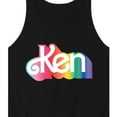 thumbnail image 3 of Barbie Pride - Ken Logo - Men's Jersey Tank Top, 3 of 5