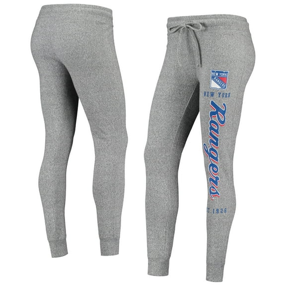 Women's Heathered Gray New York Rangers Academia Cuffed Pants