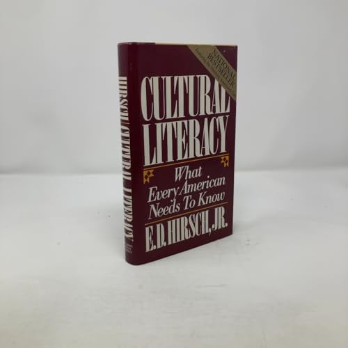 Pre-Owned Cultural Literacy: What Every American Needs to Know, 9780395430958, 039543095X, Hardcover, First Edition edition
