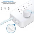 thumbnail image 2 of Multicontacto Brandtrendy  Salidas 8 AC 3USB y 1 USB Tipo C, mixima Seguridad y Rendimiento, 2 of 7
