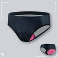 thumbnail image 2 of HAOTAGS Briefs for Women,Breathable Stretchable Moisture-Wicking Cycling Underwear Dark Blue S, 2 of 3