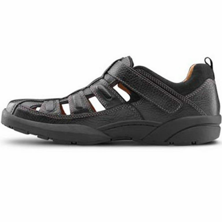 Dr. Comfort Fisherman Men's Sandal: 8.5 Medium (B/D) Chestnut Velcro 