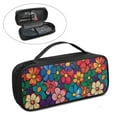thumbnail image 2 of COEQINE Hippie Flower Stethoscope Storage Bag Small Nurse Pouch Storage Bags for Moving Storage Zipper Bags for Organizing Stethoscope Case for Nurse and Doctor, 2 of 7