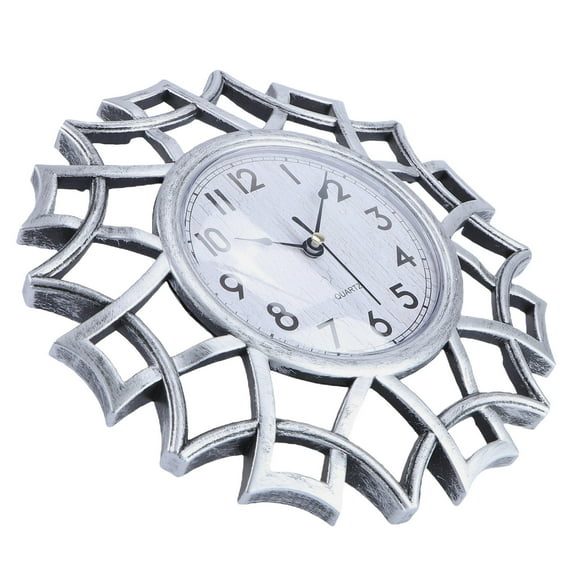 HOMEMAXS Living Room Wall Clock Mantel Clocks for PVC Quiet