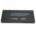 thumbnail image 1 of HD Multimedia Interface Multiviewer Switcher, HD Multimedia Interface Multi Switcher 4x1 Excellent Heat Dissipation For TV Monitor, 1 of 8