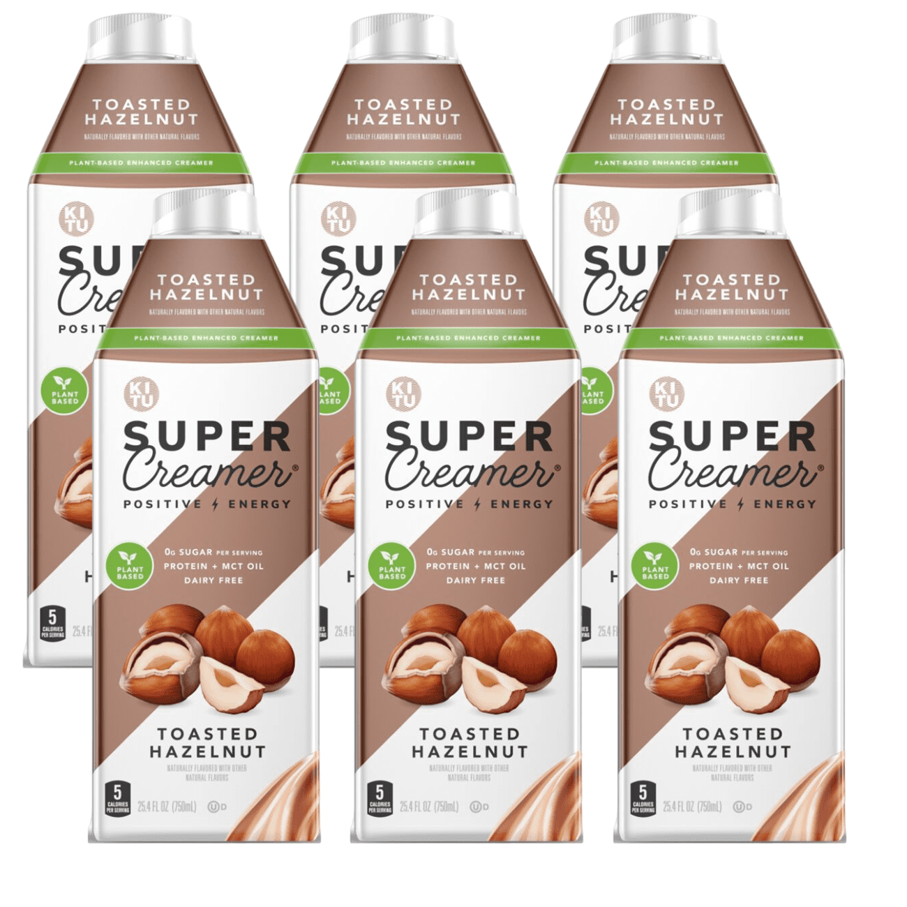 Kitu Super Creamer (25.4 fl oz) Flavor Toasted Hazelnut Plant Based