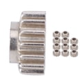 thumbnail image 2 of Guitar Tuners Gears, Iron Tuning Pegs Keys Gear, Portable Easy To Use Light Weight Exquisite Craftsmanship Concert Music Teaching Playing For Guitar Argent 9 Pièces, 2 of 8