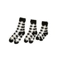 thumbnail image 2 of Seyurigaoka Christmas Parent-child Stockings, Snowflake and Santa Claus Printed Pattern Socks, 2 of 6