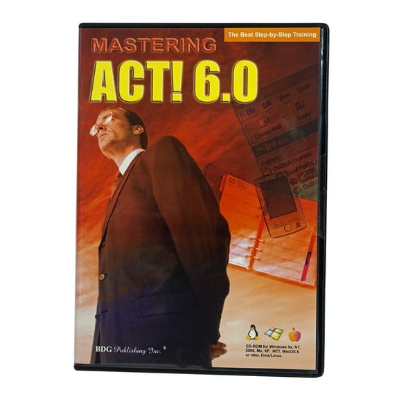 Mastering ACT 6.0 2003 & 2000 PC CDRom - Step by Step Training