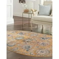 thumbnail image 3 of Rugs.com Lola Collection Rug – 4' x 6' Oval Yellow Medium Rug Perfect For Living Rooms, Large Dining Rooms, Open Floorplans, 3 of 9