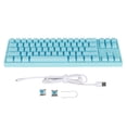 thumbnail image 2 of K71 Mechanical Gaming Keyboard, 71 Keys RGB Backlit Gaming Keyboard, Multimedia Keys, Quiet Silent Type C USB Wired Keyboard for Desktop, Computer, PC, 2 of 7