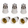 thumbnail image 1 of Juego de 6 portalámparas B22 a E27 - Adaptadores para bombillas LED, 1 of 5