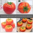 thumbnail image 3 of 10 piezas de tomates artificiales, figuras de tomates de espuma falsa, modelos de frutas realistas, decoración de fiesta de Navidad, fotos de frutas, 3 of 5