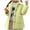 Mint Green, variant on Girls Fleece Long Coat Tollder Kids Solid Color Winter Fleece Outwear Windproof Warm Lapel Clothes Jacket for 2-9Years