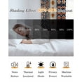 thumbnail image 5 of Boho Flower Stripe Blackout Curtains 84 Inches Long for Bedroom, Bohemian Ethnic Retro Patterns Thermal Insulated Room Darkening Black Out Window Curtain Panels Grommet Drapes for Living Room, 5 of 8