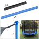 thumbnail image 1 of Mangas de Espuma Sharpla 10x Tubo Protector Negro 40cm Azul 90cm, 1 of 8