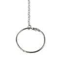 thumbnail image 1 of Parrot Stainless Steel Eight-ring Anklet Pet Bird Leash Parrot Bird Cockatiel Foot Chain 12, 1 of 8