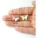 thumbnail image 2 of Colgante de mariposa chapado en oro de 18 quilates, collares con nombre, collar delicado para todos los días para mujer, joyería minimalista personalizada JFHHH pequeña, 2 of 5
