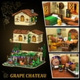 thumbnail image 4 of Set de construcción INSOON Winery Chateau House con luces, 1826 piezas, 4 of 9