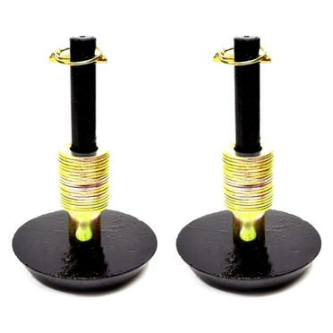 (2) Snow Plow Shoes Skid Foot Assemblies fits Western 49067 49071 Meyer Snow