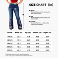 thumbnail image 4 of QERINTE Womens Plus Size bootcut Jeans High Waisted Stretchy Jeans Curvy Embroidered, 4 of 7