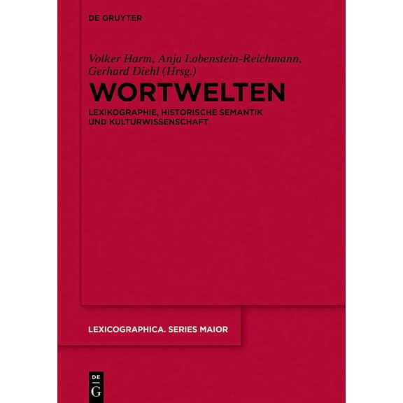 Lexicographica. Series Maior Wortwelten, Book 155, (Hardcover)