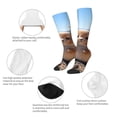 thumbnail image 3 of Naloa Cute Guinea Pig Sea Thigh High Socks Extra Long Stretchy Sock Women Over Knee High Opaque Stocking Daily Wear, 3 of 6